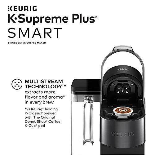 Keurig Keurig K-Supreme Plus SMART Single Serve Coffee Maker with illy Intenso Bold Roast 32 K-Cup Pods