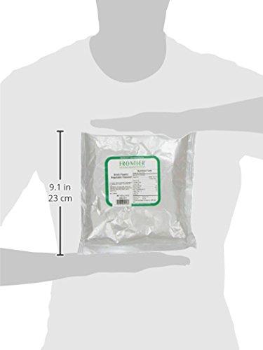 Frontier Frontier Co-op Vegetable Broth Powder, 1-Pound Bulk Bag, Broth, Soup Base, Gravy, Hot Drink, Kosher