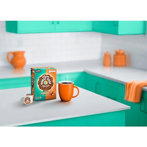 The Original Donut Shop The Original Donut Shop Duos Nutty + Caramel Keurig Single-Serve K-Cup Pods, Medium Roast Coffee, 96 Count