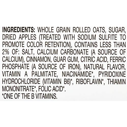 McCann's Irish Oatmeal McCanns Instant Irish Oatmeal, Apples & Cinnamon, 10 Packets