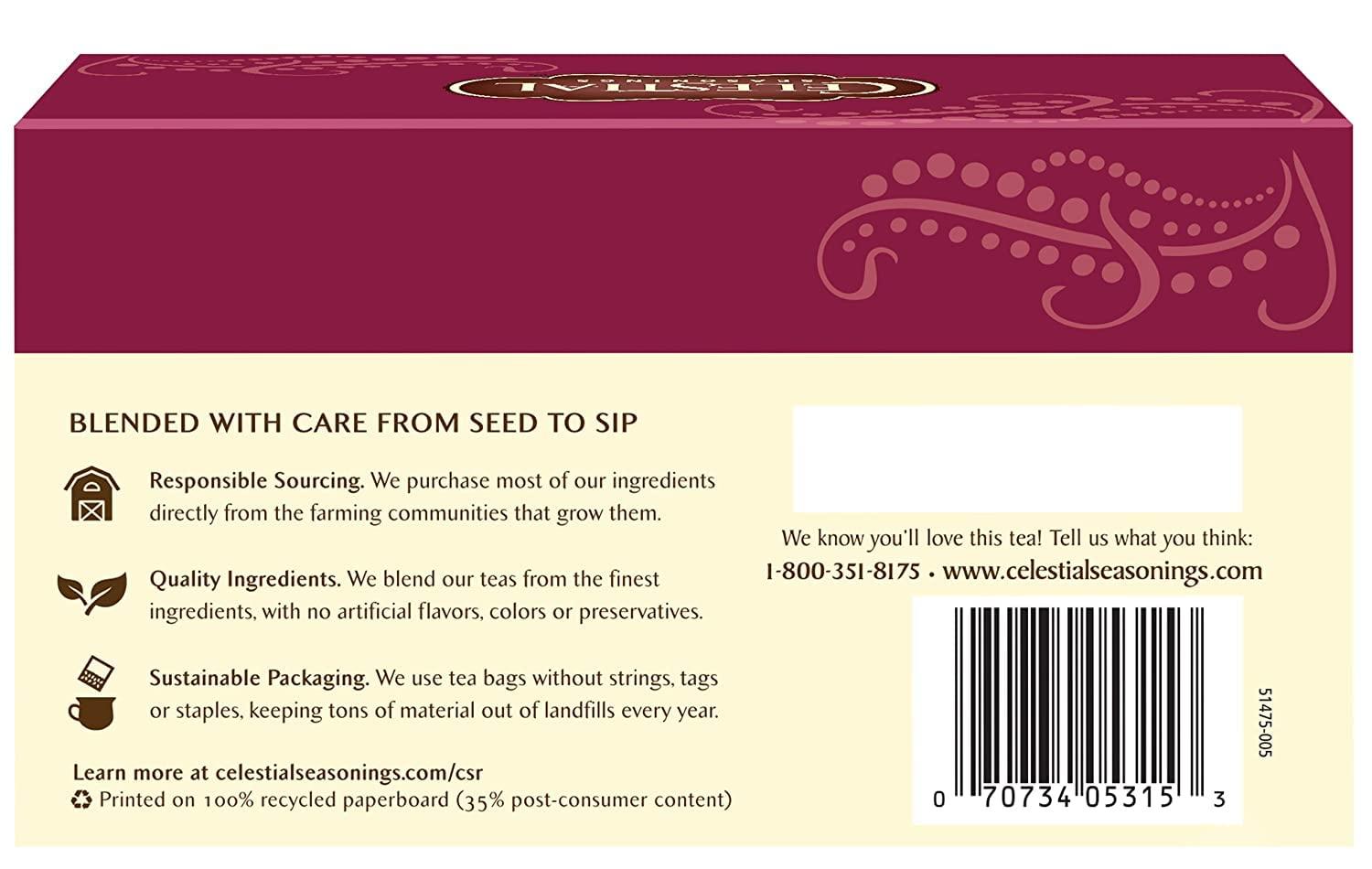 Celestial Seasonings Celestial Seasonings Tea Herb Cranberry Apple Zinger