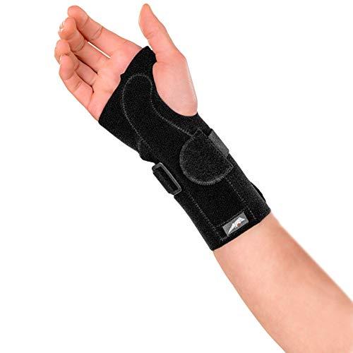 M-Brace AIR M-Brace AIR V-134LE Wrist Splint Left Extra, Black, Carpal Tunnel Relief Brace Mbrace Air, Wrist Wraps, Wrist Bands, Wrist Support, Wrist Splint Easily Adjustable for Perfect Tension, Breathable