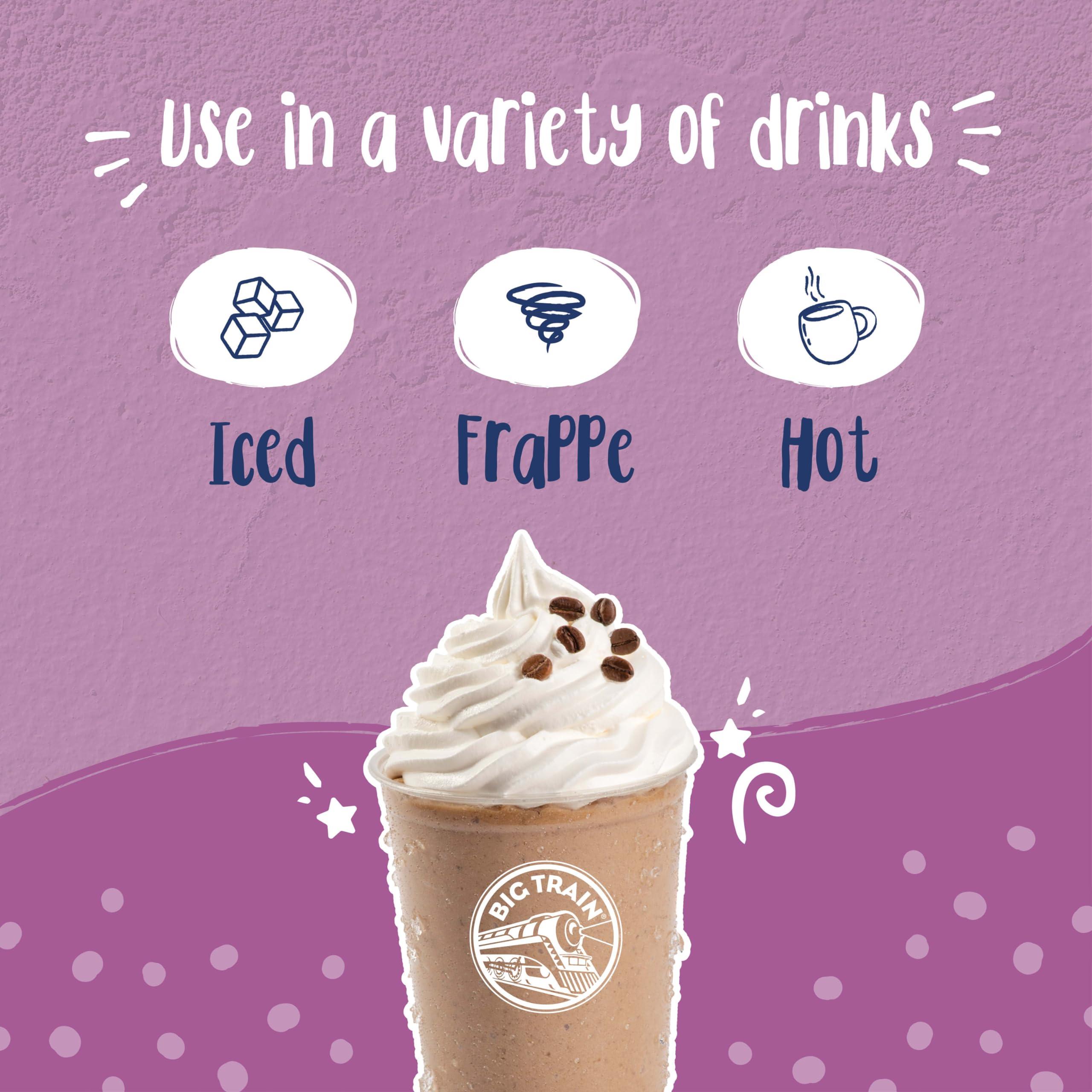 Big Train Big Train Blended Ice Coffee, Vanilla Latte, 3.5 Pound, Powdered Instant Coffee Drink Mix, Serve Hot or Cold, Makes Blended Frappe Drinks