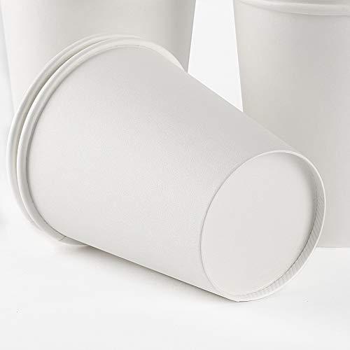 TashiBox TashiBox Thick Espresso Cups Travel to Go, 200 Count (Pack of 1), White