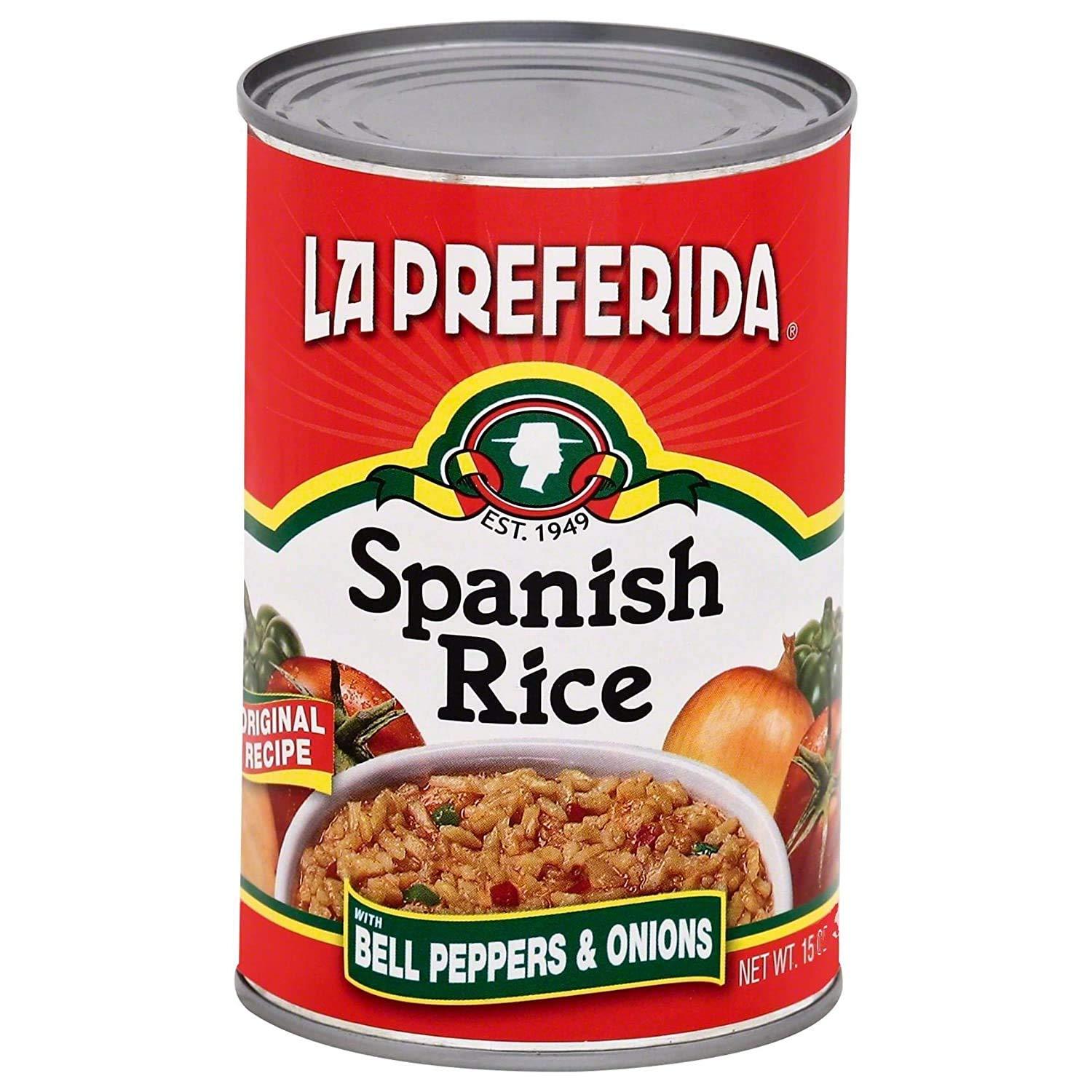 LA PREFERIDA La Preferida Canned Spanish Rice, 15 OZ, (Pack of 6)