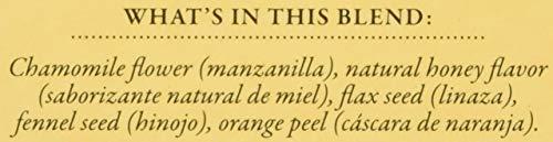 Tadin Tea TADIN TEA TEA BAG MANZANILLA CON MIEL,24 Count (Pack of 6)