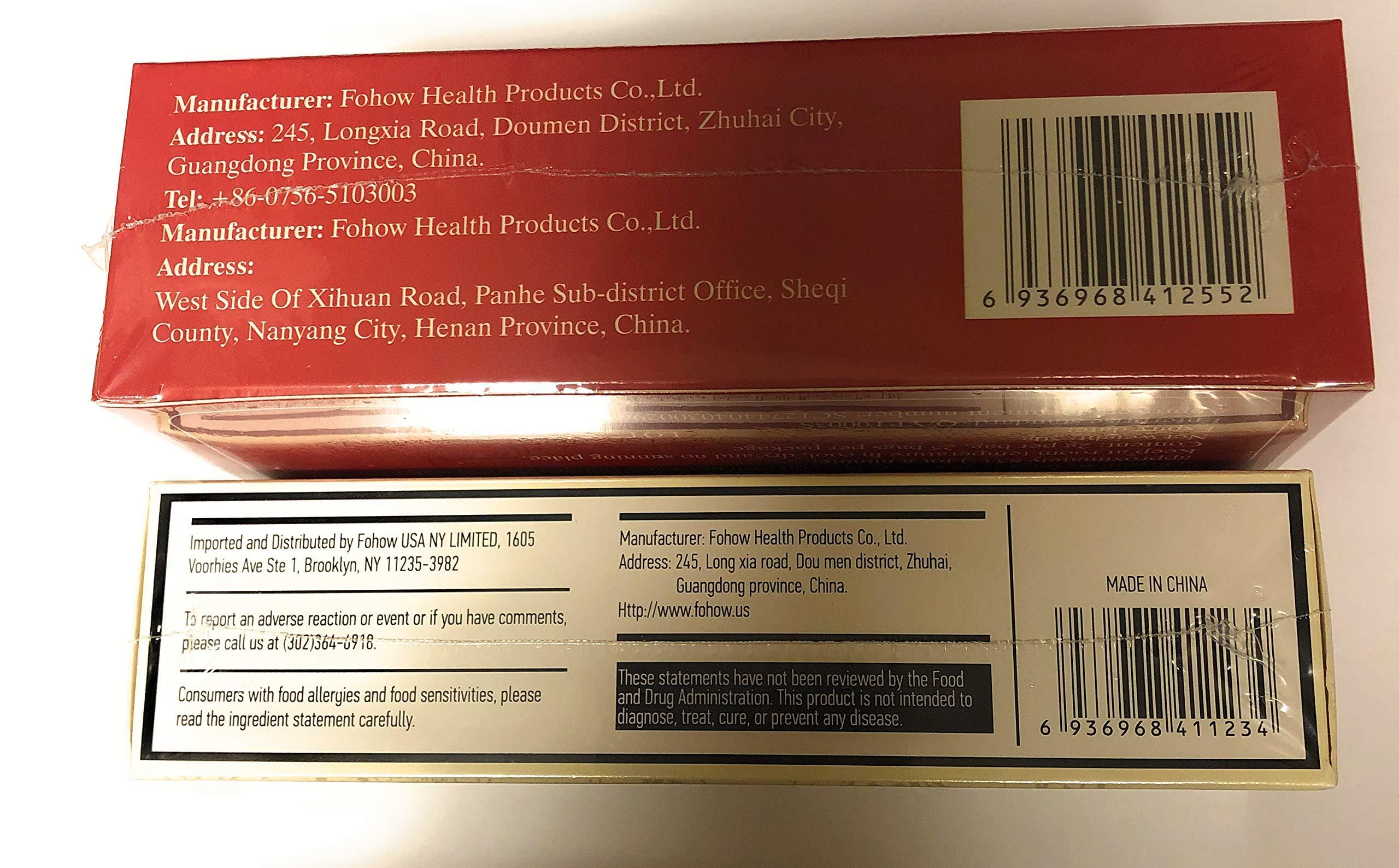 Fohow Fohow bundle tea with oligasaccharides