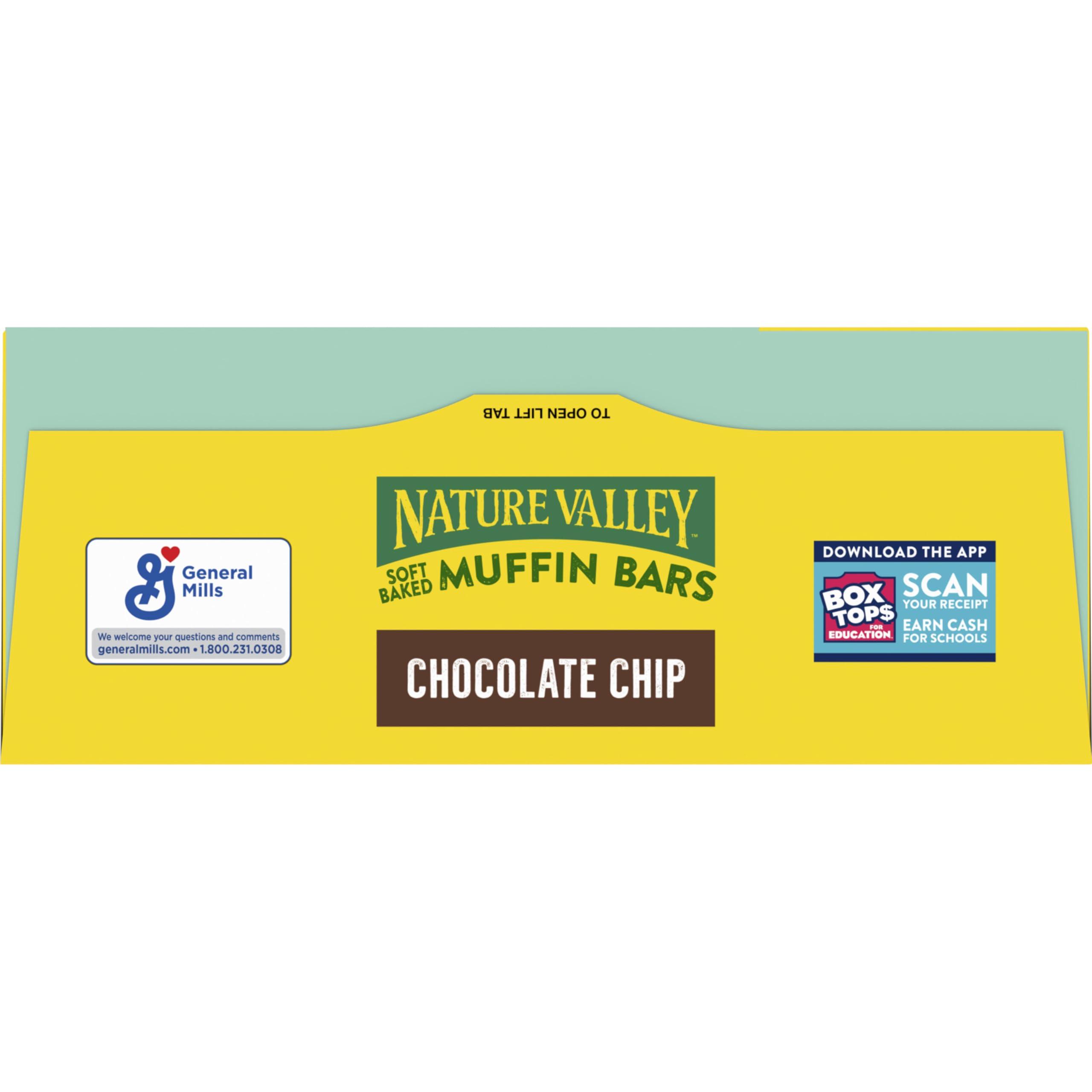Nature Valley Nature Valley Soft-Baked Muffin Bars, Chocolate Chip, Snack Bars, 10 Bars, 12.4 OZ