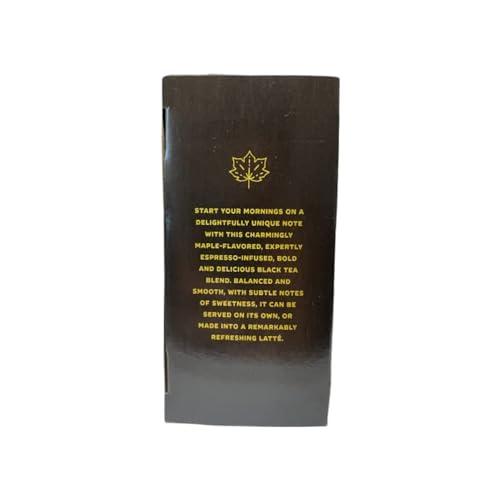 TJ's Trader Joes Maple Espresso Black Tea - 2-Pack (40 bags)