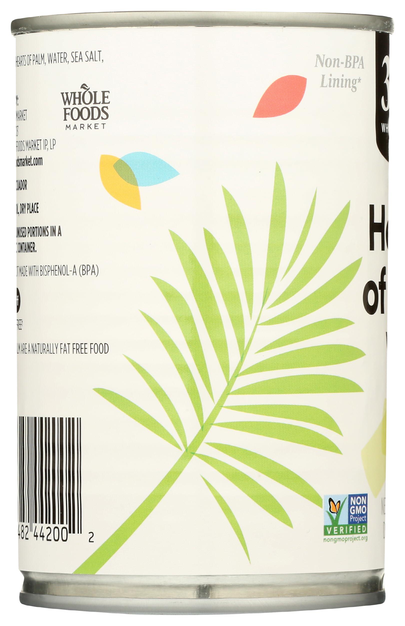365 by Whole Foods Market 365 by Whole Foods Market, Whole Hearts Of Palm, 14.1 Ounce