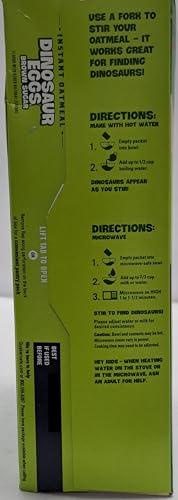 Quaker Quaker Dinosaur Eggs! Brown Sugar Instant Oatmeal, 8 Servings, 14.1 oz Box (2.