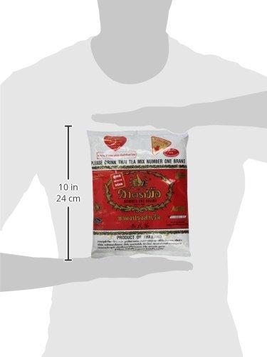 NUMBER ONE BAND 1 X The Original Thai Iced Tea Mix ~ Number One Brand Imported From Thailand! 400g Bag Great for Restaurants That Want to Serve Authentic and Thai Iced Teas.