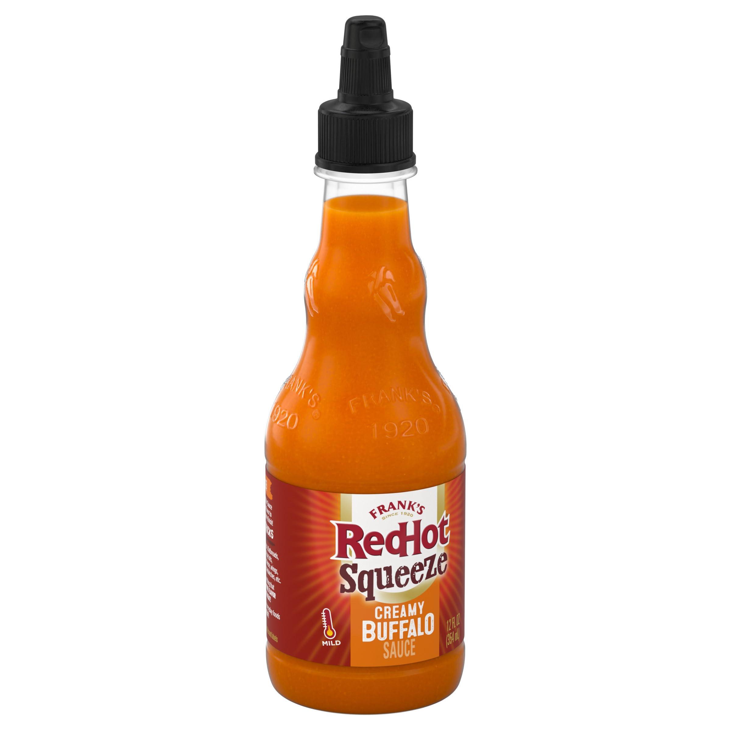 Frank\'s RedHot Frank\'s RedHot Squeeze Creamy Buffalo Sauce, 12 fl oz (Pack of 6)