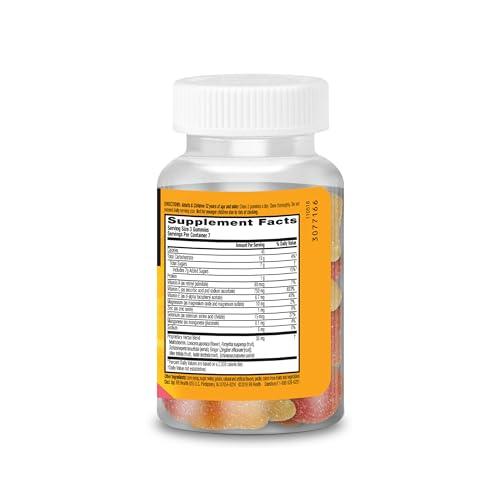 Airborne Airborne 750mg Vitamin C Gummies For Adults, Immune Support Supplement with Powerful Antioxidants Vitamins A C & E - 21 Gummies, Assorted Fruit Flavor