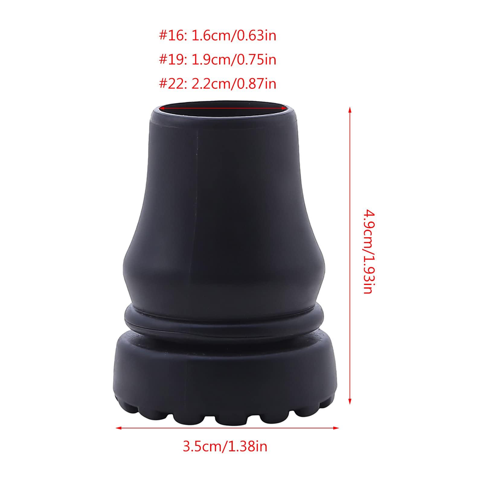 DGFJY DGFJY 1Pc Walking Rubber Caps Hiking Protectors Cover Cane Tip Protect Pads Ends Winter Cane Replaceable Tip Caps Cane Tip Replacement Walking Covers Rubber Walking Caps Walking Pad