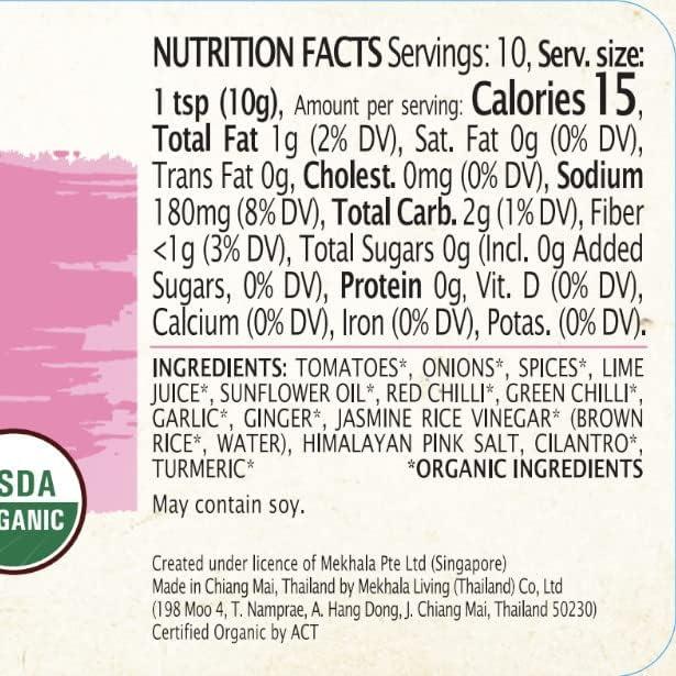 Mekhala Mekhala Organic Tikka Masala Indian Cooking Paste. Versatile sauce, marinade, cooking paste. Medium spice ORGANIC VEGAN GLUTEN-FREE NO ADDED SUGAR 3.53oz