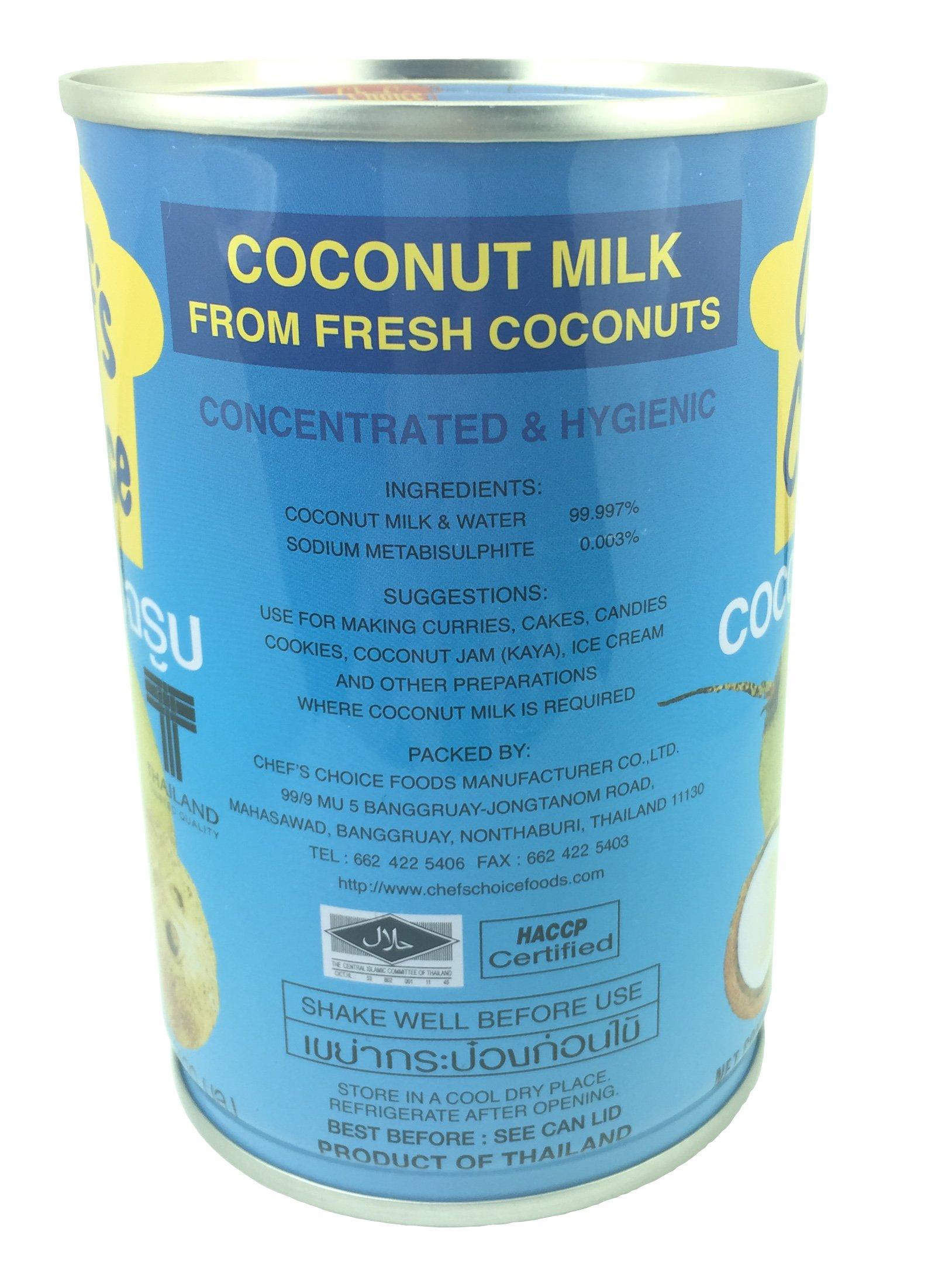 Chef’sChoice Chef's choice coconut milk 400ml