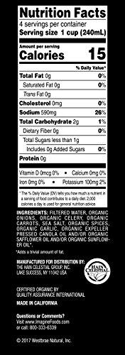 Imagine Imagine Organic No-Chicken Broth, 32 Fl Oz (6 Pack) (Packaging May Vary)