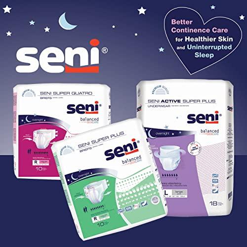 Seni Seni Active Super Plus Disposable Underwear Pull On with Tear Away Seams X-Large, S-XL07-AP1, Heavy, 28 Ct