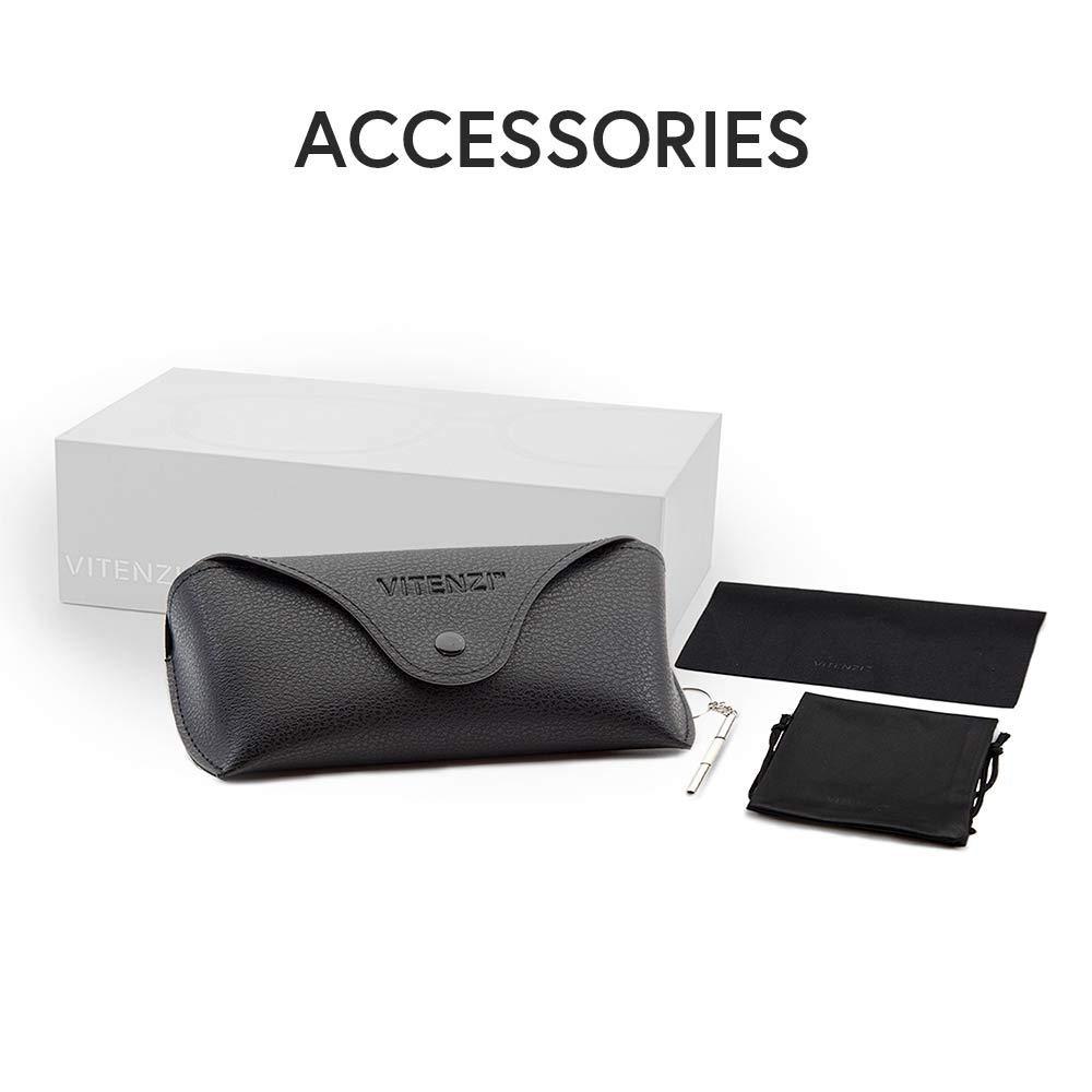 VITENZI VITENZI Sunglasses with Readers for Women, Reader Sunglass with Bifocals, Vintage Tinted Reading Sun Glasses, Venice in Burgundy 2.25