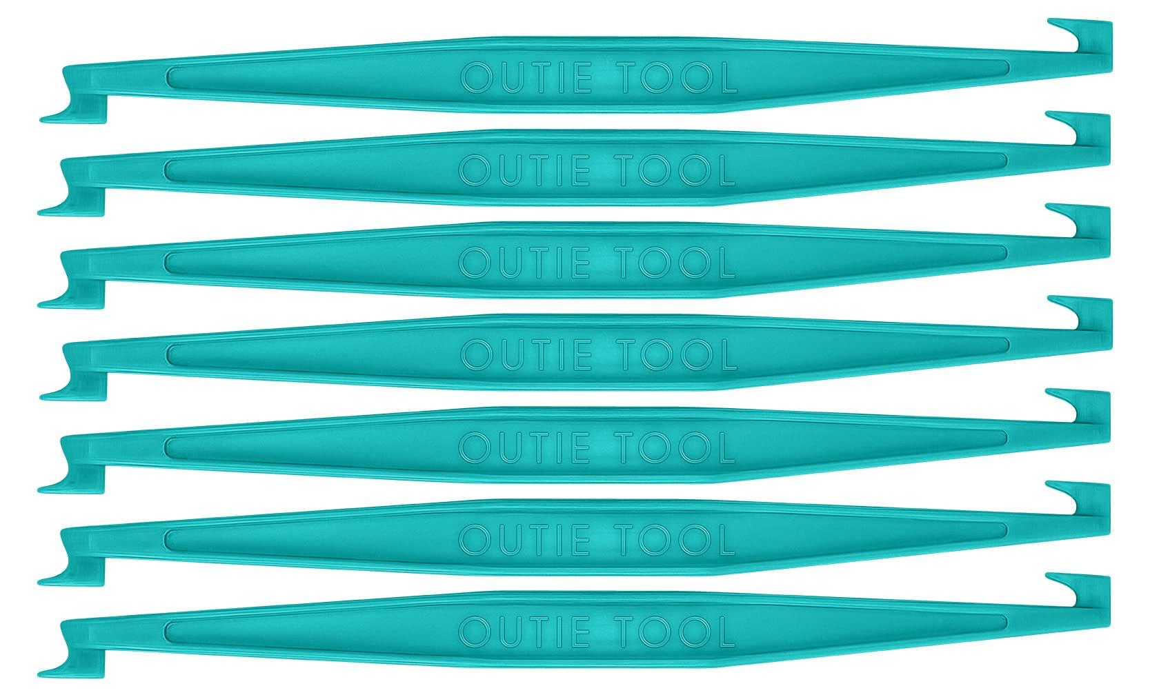 Outie Tool Outie Tool | Clear Aligner Invisible Braces Removal Tool | Retainer Remover | Patented Design | 1 Pack Contains 7 Individually Wrapped Singles (Pack of 7, Pacific)