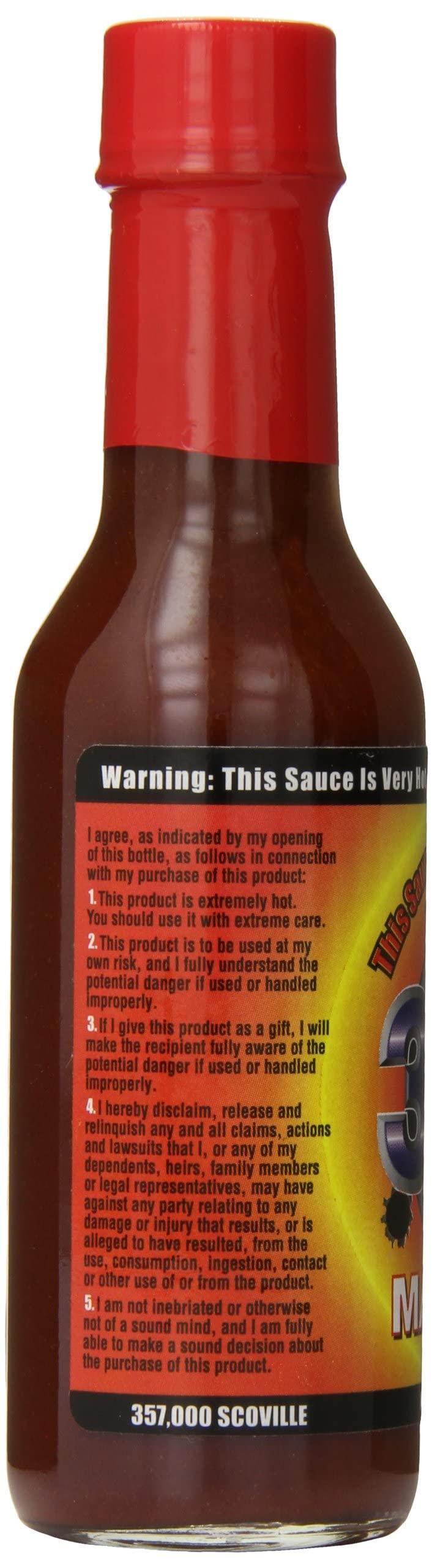 Mad Dog 357 Mad Dog 357 Hot Sauce & Mad Dog 357 Ghost Pepper Hot Sauce Four Bottle Bundle