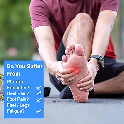 LTOHOE Memory Foam Insoles for Men, Replacement Shoe Inserts for Work Boot, Running Shoes, Hiking Shoes, Sneaker, Cushion Shoe Insoles Shock Absorbing for Foot Pain Relief, Comfort Inner Soles Navy US 8