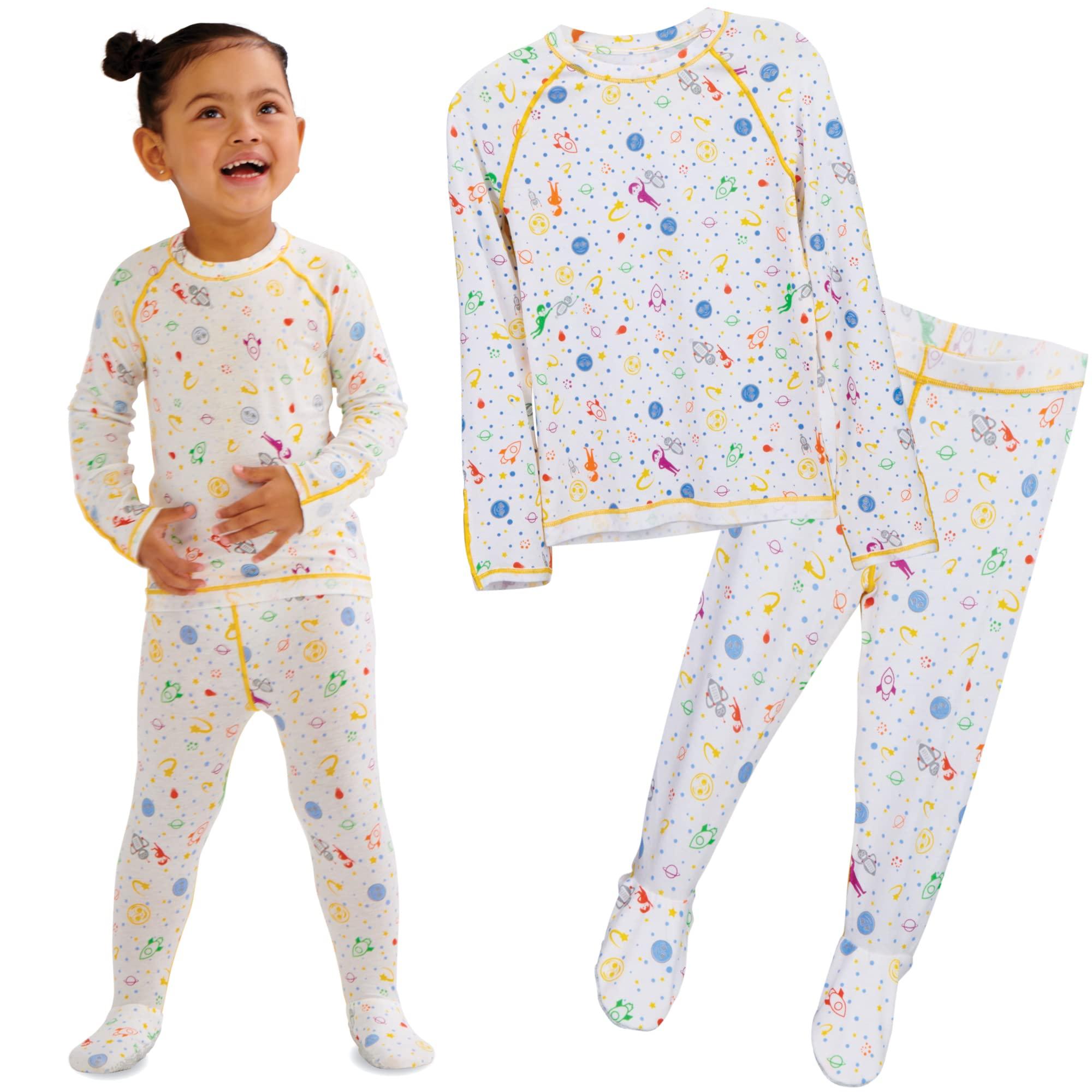 Soothems Eczema Pajamas Set for Kids - Eczema Wet Wrap Clothes (Size 6)