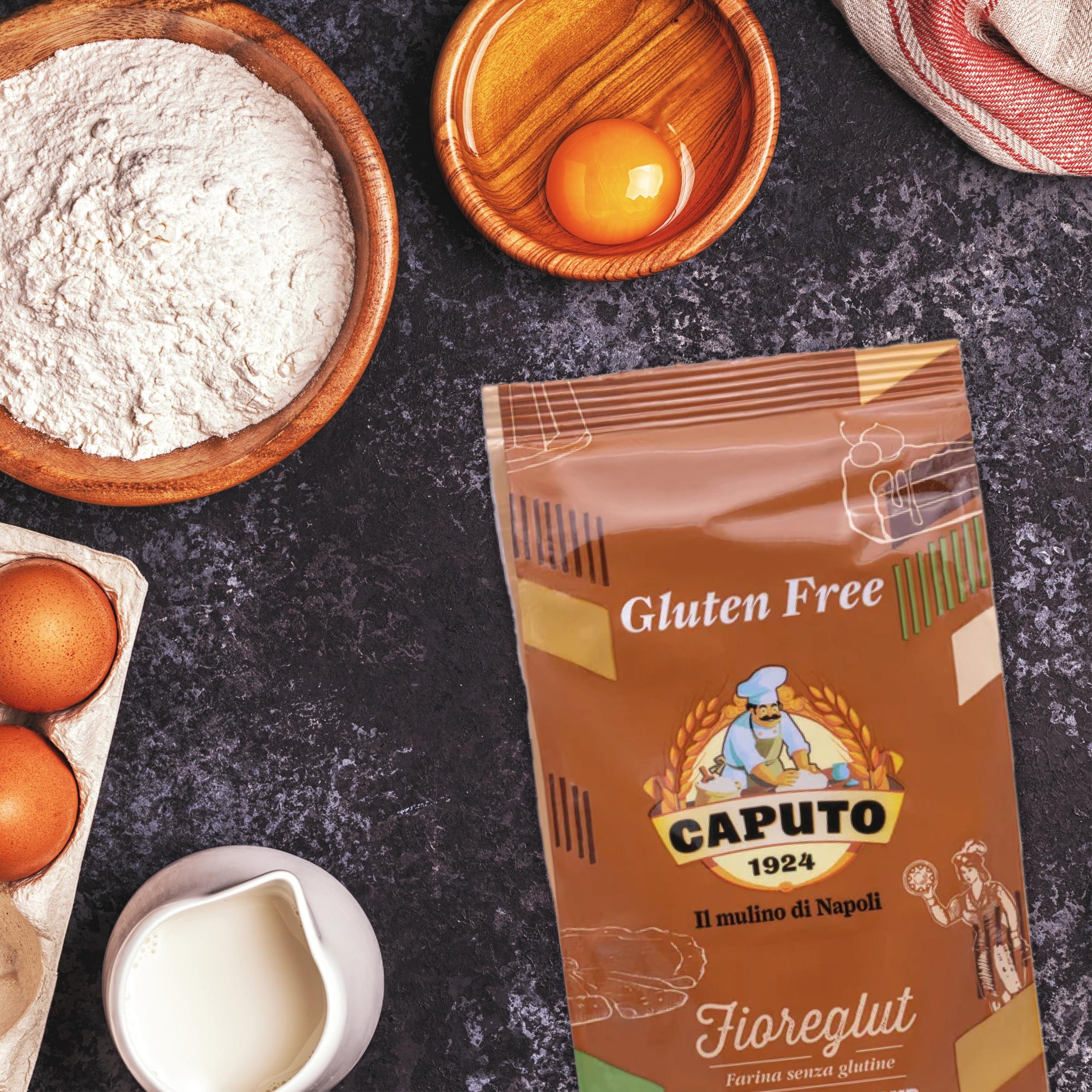 Antimo Caputo Antico Molino Napoli Antimo Caputo Pizza Flour, Gluten Free, 2.2 Pound (Pack of 4)
