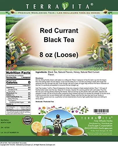 TerraVita Red Currant Black Tea (Loose) (8 oz, ZIN: 427325) - 2 Pack