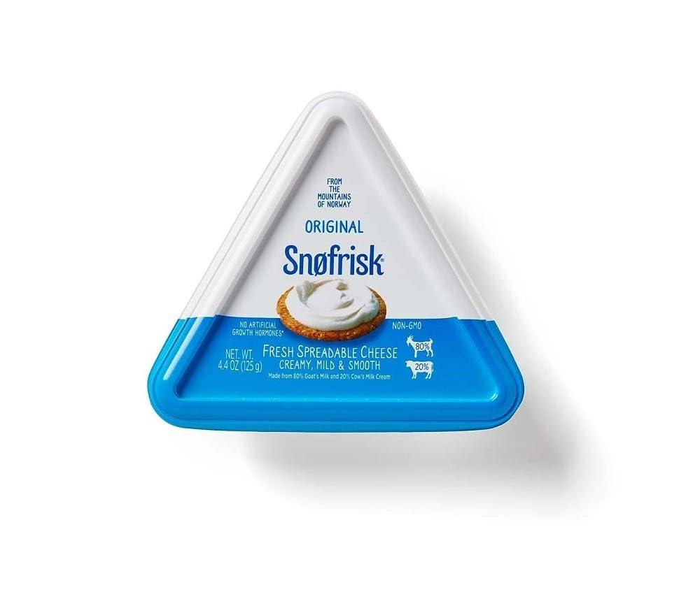 Norseland Incorporated Generic Snofrisk Spreadable Goat Cheese, 4.4 OZ, 10 Pack