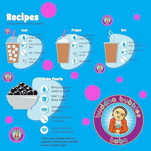 Buddha Bubbles Boba CHAI TEA LATTE Boba / Bubble Tea Drink Mix Powder By Buddha Bubbles Boba (2.2 Pounds / 1 Kg)