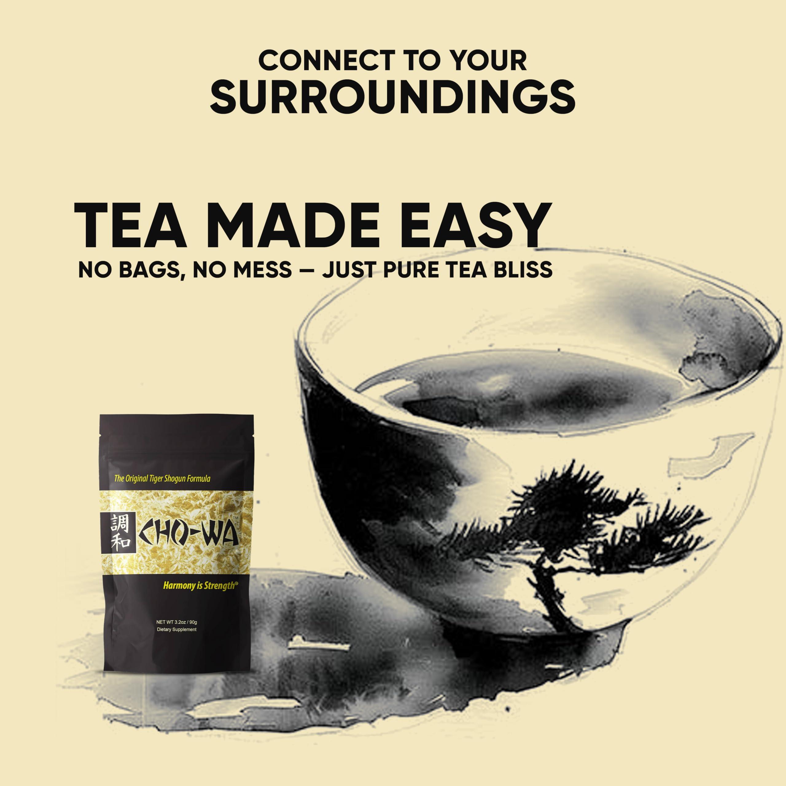 Harmony is Strength Harmony is Strength CHO-WA Herbal Tea Original Tiger Shogun Formula Dietary Supplement Chowa