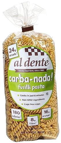 AL DENTE Al Dente Pasta Carba Nada Fusilli, 12 Oz (Pack of 6)