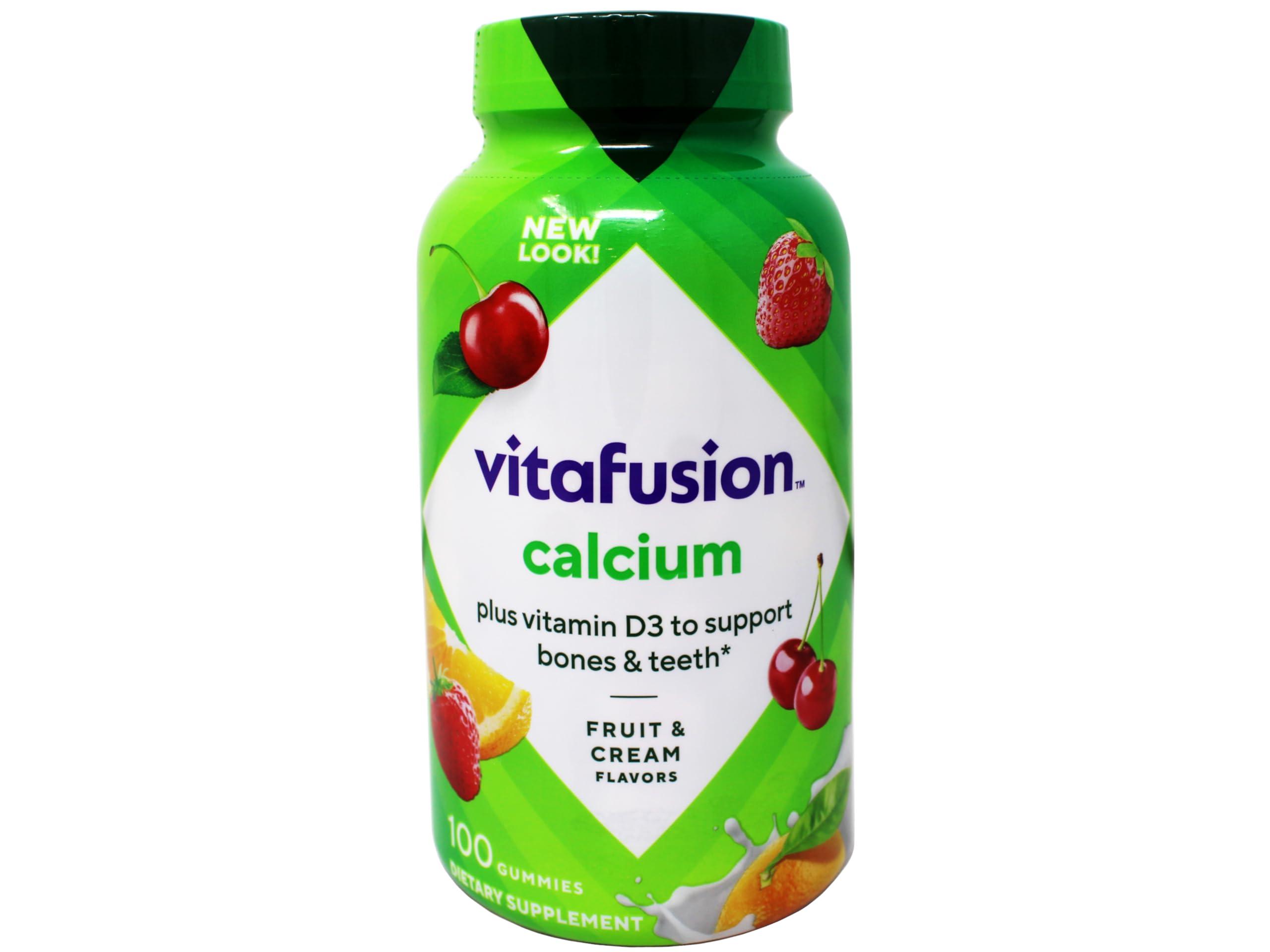 Vitafusion Vitafusion Calcium Gummies, 500 mg (2 Pack, 200 ct.)