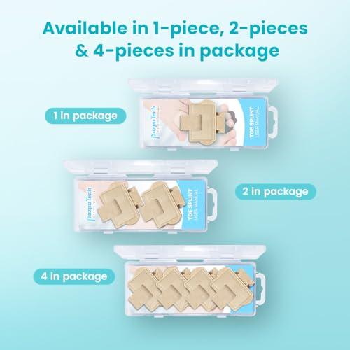 Pozpo Tech Hammer Toe Straightener Corrector Wrap for Women & Men, Hammer Toe Splint Support - 1 in package