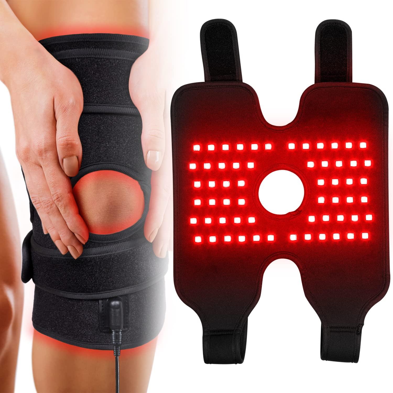 TUOYR TUOYR Near Infrared Red Light Therapy Warp Devices for Knee Joint Pain Relief LED 880NM Wearable Elbow Light Therapy Pads Home Use FDA Cleared Device