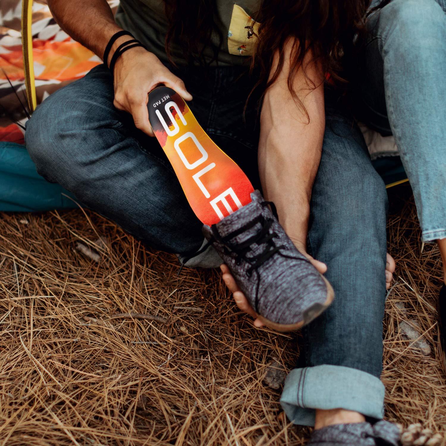 SOLE SOLE Performance Medium with Metatarsal Pads Plantar Fasciitis Insoles, Men & Women - Arch Support Inserts for Foot Health and Heel Pain Relief, Orthotic Shoe Inserts Men & Women