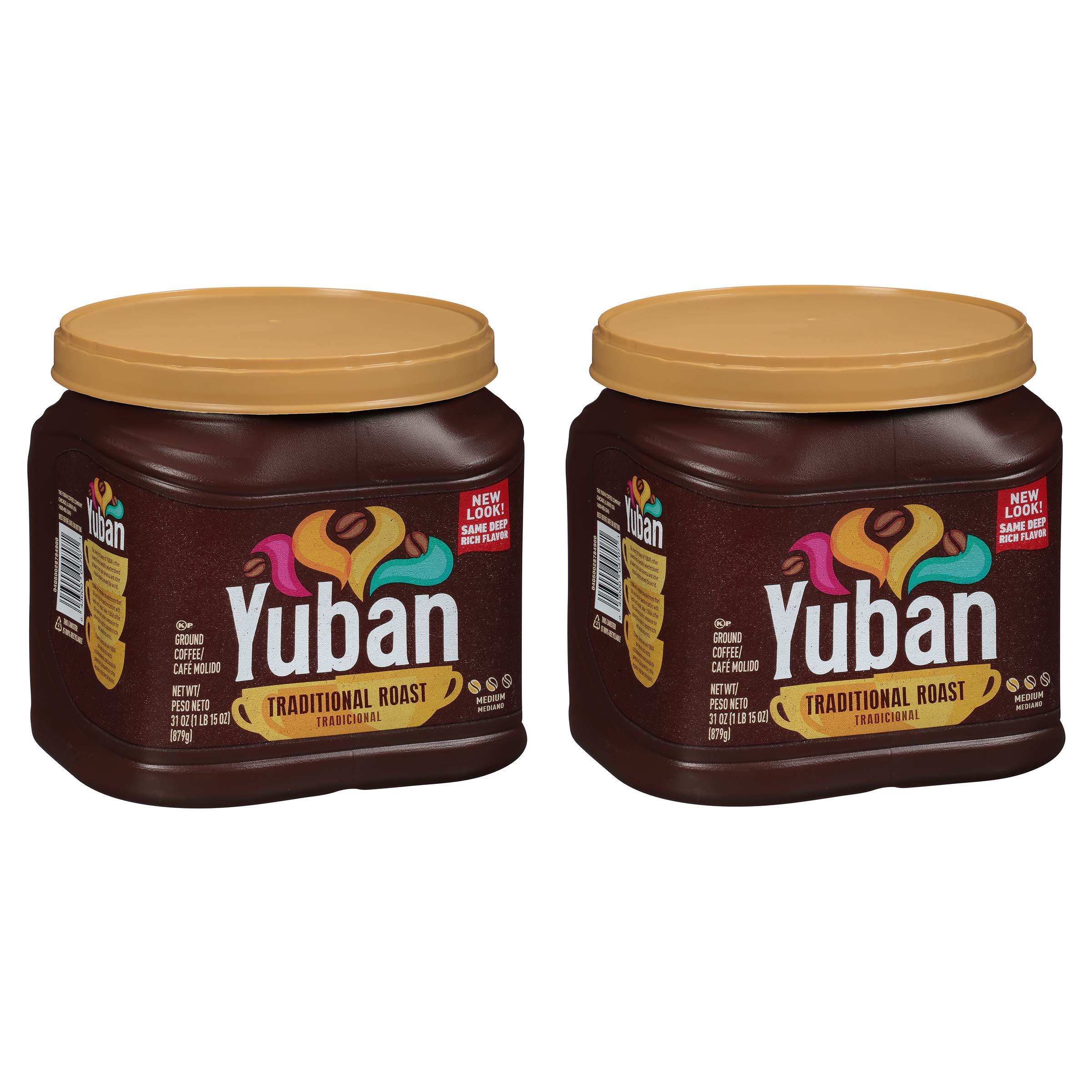 Yuban Yuban Traditional Medium Roast Ground Coffee (31 oz Canisters, Pack of 2)