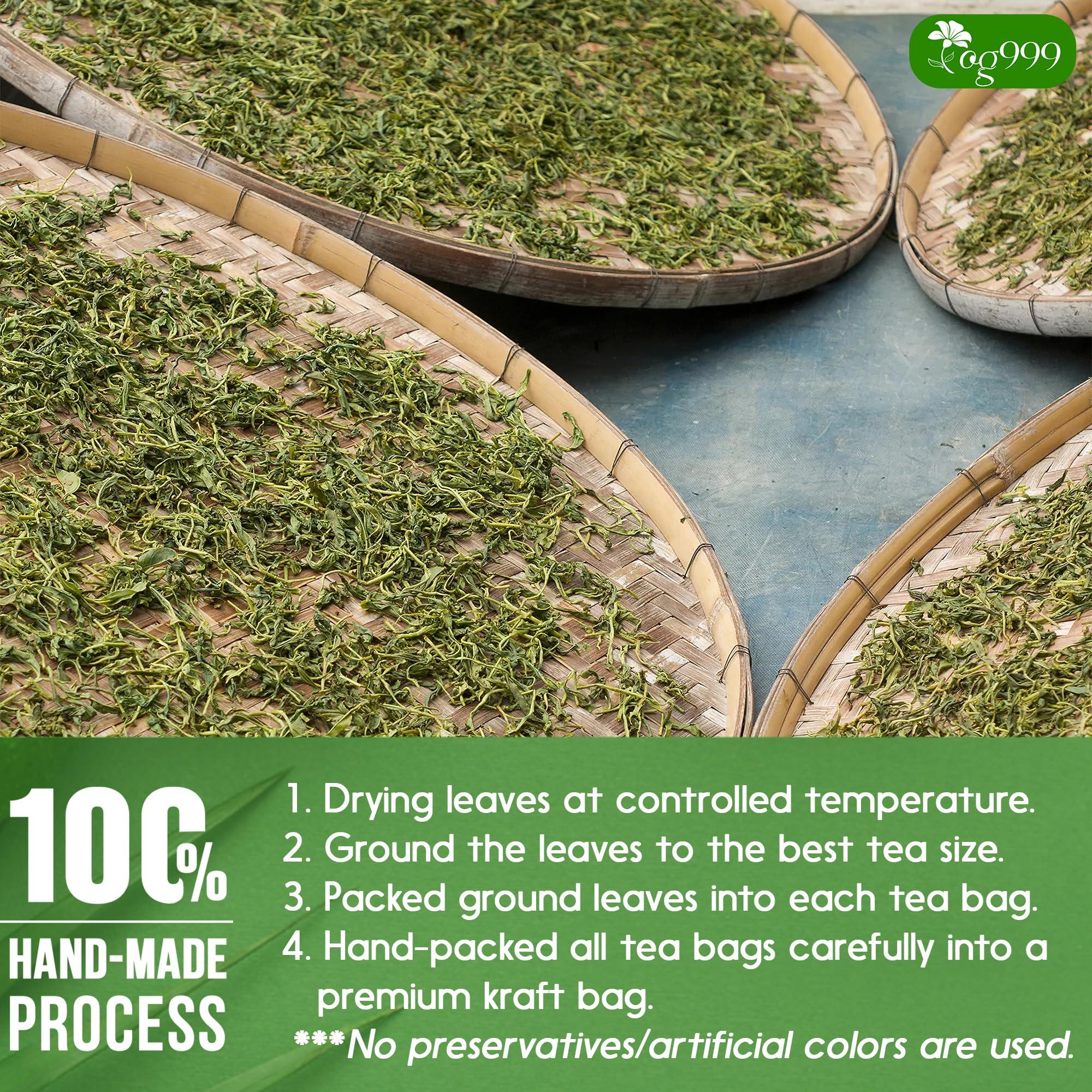 TOG999 TOG999, Premium 120 Thyme Leaf Tea Bags, 100% Natural & Pure Thyme Leaves. Loose Leaf Thyme Herbal Tea. Thyme Leaf Tea. No Sugar, No Caffeine, No Gluten, Vegan.