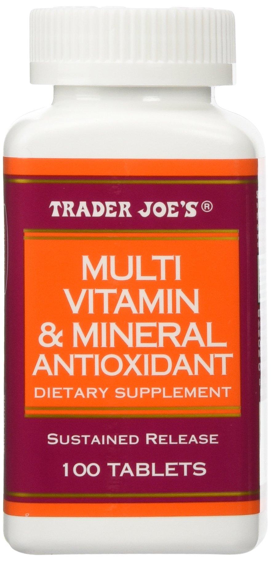 Trader Joe's Trader Joe's Multi Vitamin & Mineral Antioxidant 100 Tablets