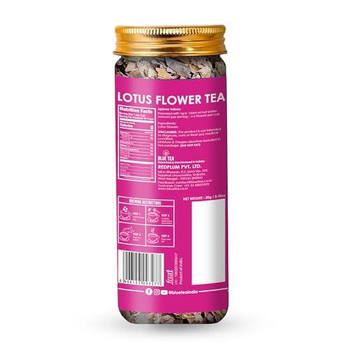 BLUE TEA BLUE TEA - Lotus Flower Tea - 1.40 Oz (Pack of 2)