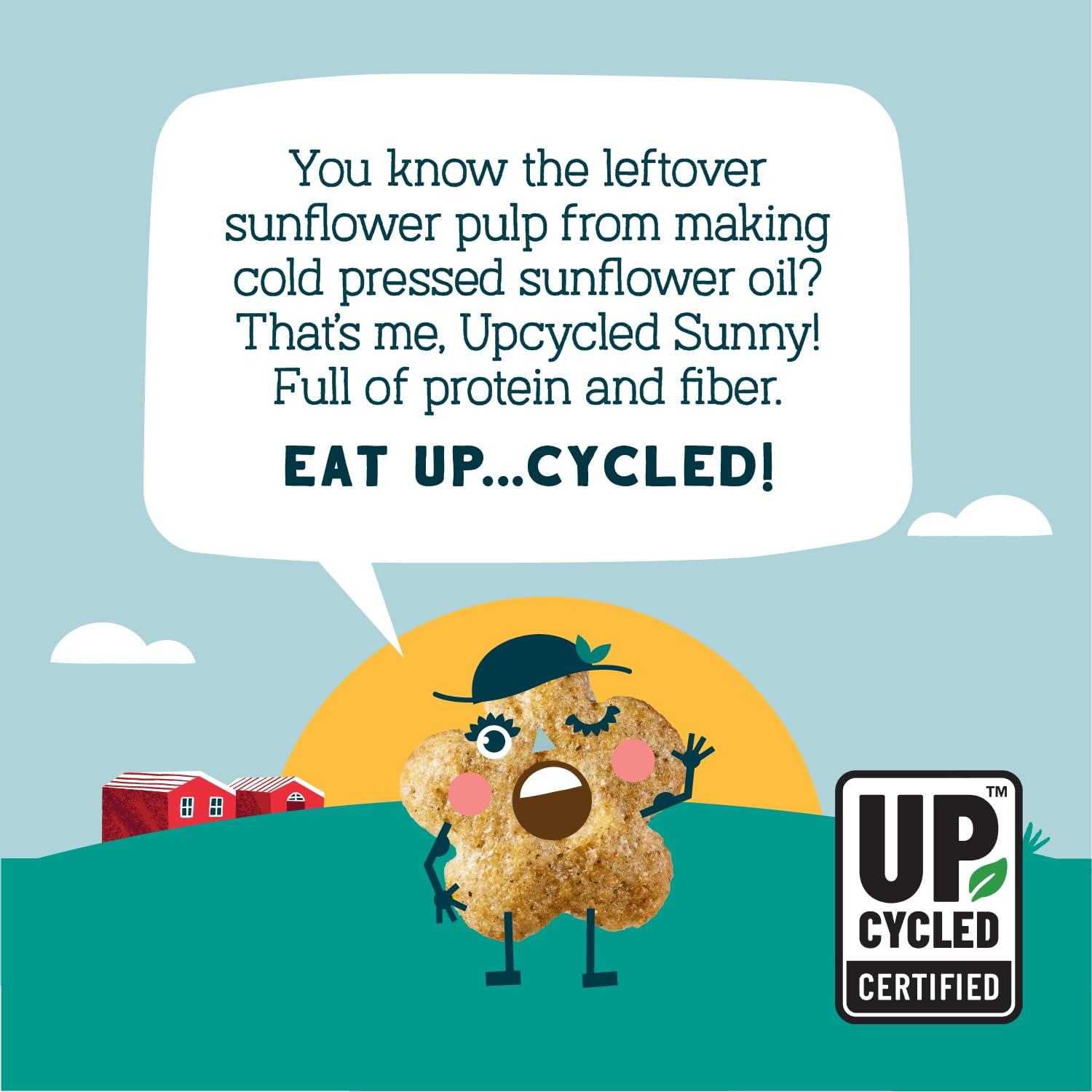 Seven Sundays Seven Sundays Sunflower Cereal, Maple Sea Salt, 8 Oz Bag (Pack of 6), Grain & Gluten Free, 5g Upcycled Protein, 0g Refined Sugar, Salty Sweet Snack