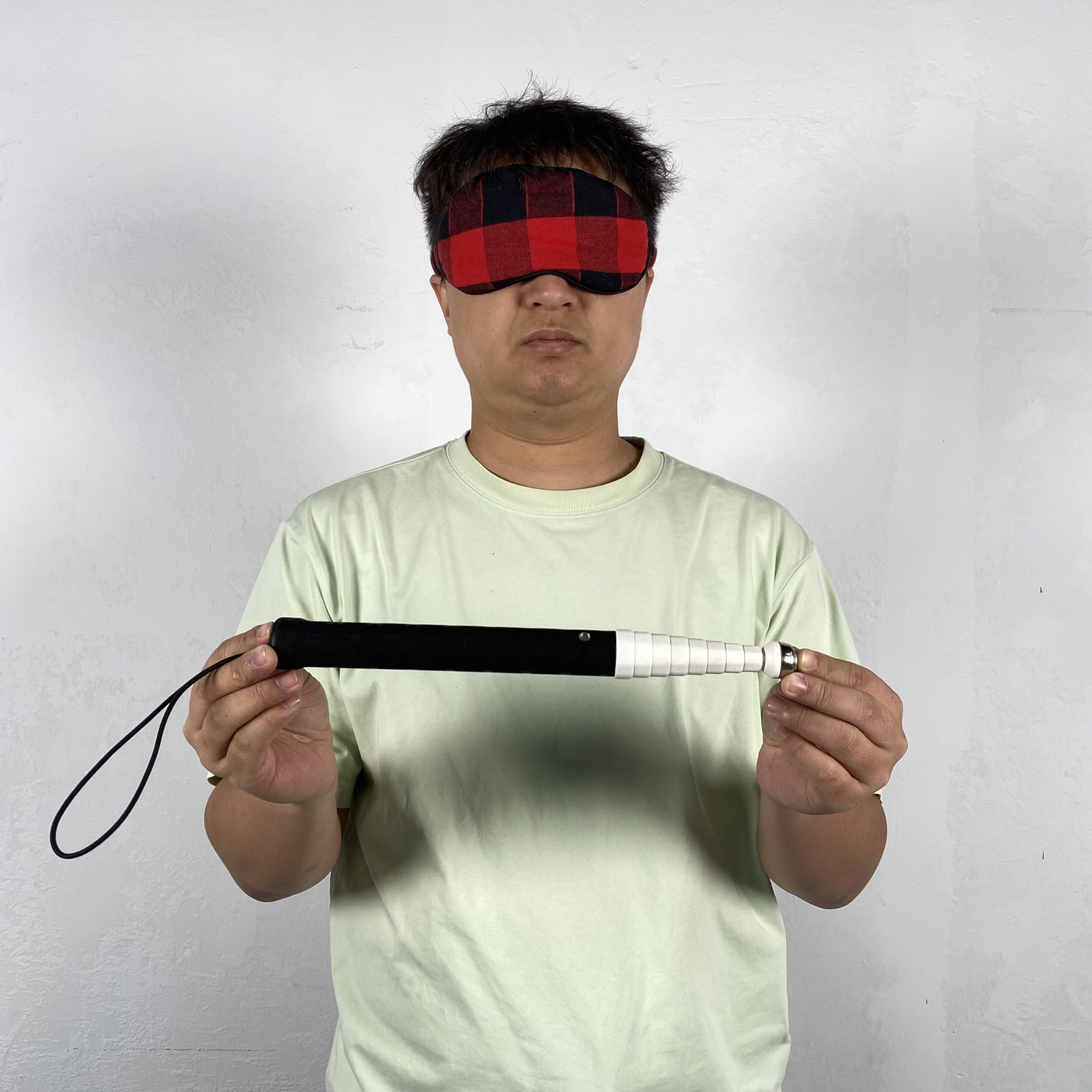 Rooyi ROOYI Portable extendable Cane Retractable Blind Stick for Walking Telescopic Cane for Vision impaired (59inch)