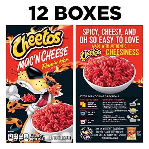 Cheetos Cheetos Mac & Cheese Flamin' Hot 5.6oz Boxes (Pack of 12)