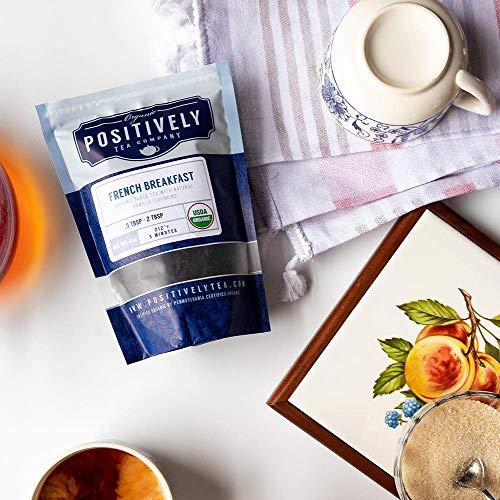 Organic Positively Tea Company Organic Positively Tea Company, French Breakfast Black Tea, Loose Leaf, 4 Ounce