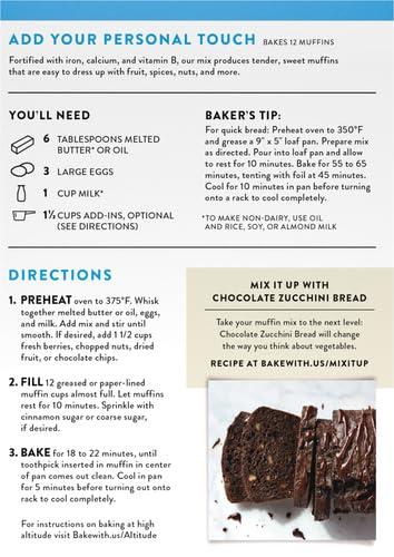 King Arthur King Arthur Gluten Free Muffin Mix, 16 oz