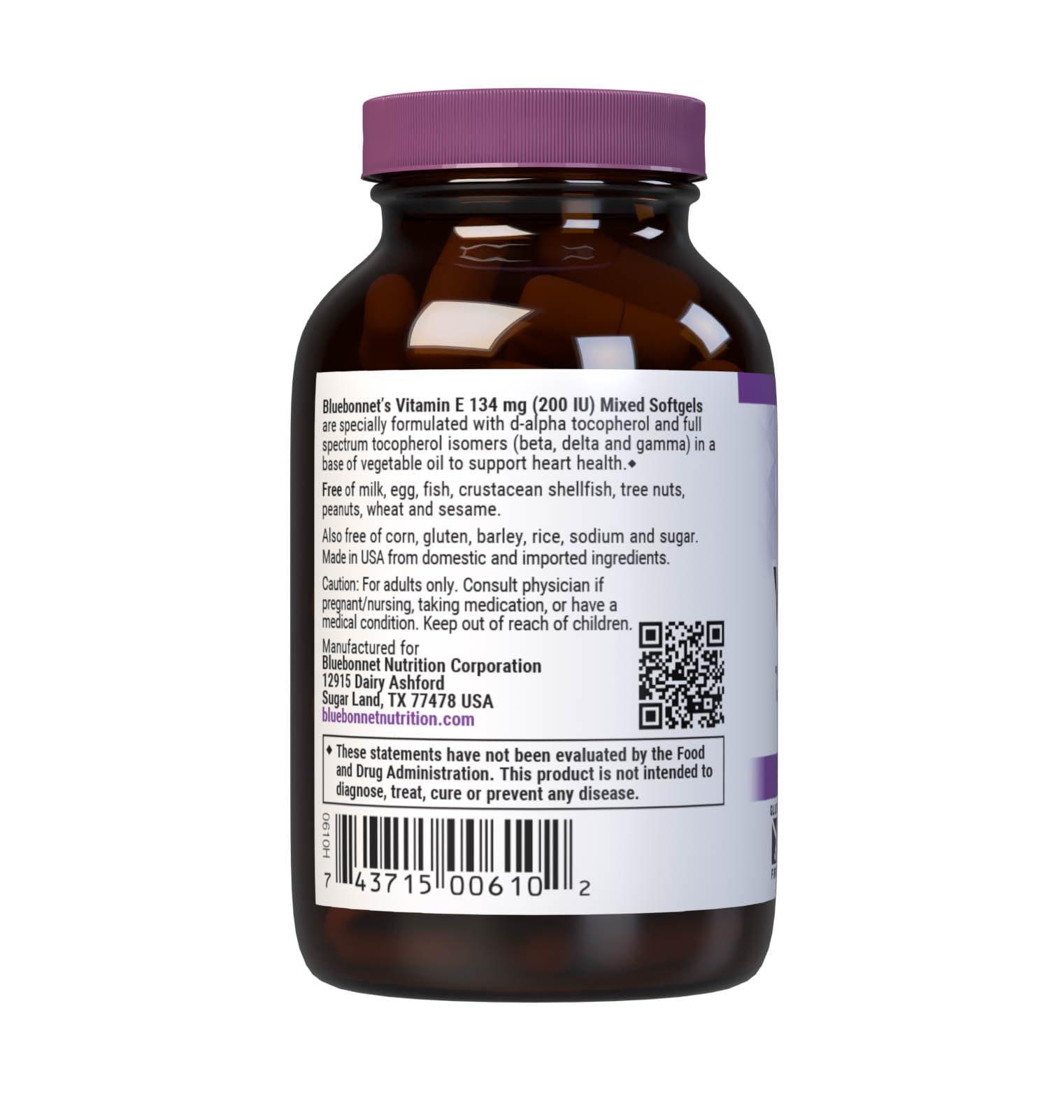 BlueBonnet BlueBonnet Vitamin E 200 IU Mixed Softgels, 50 Count