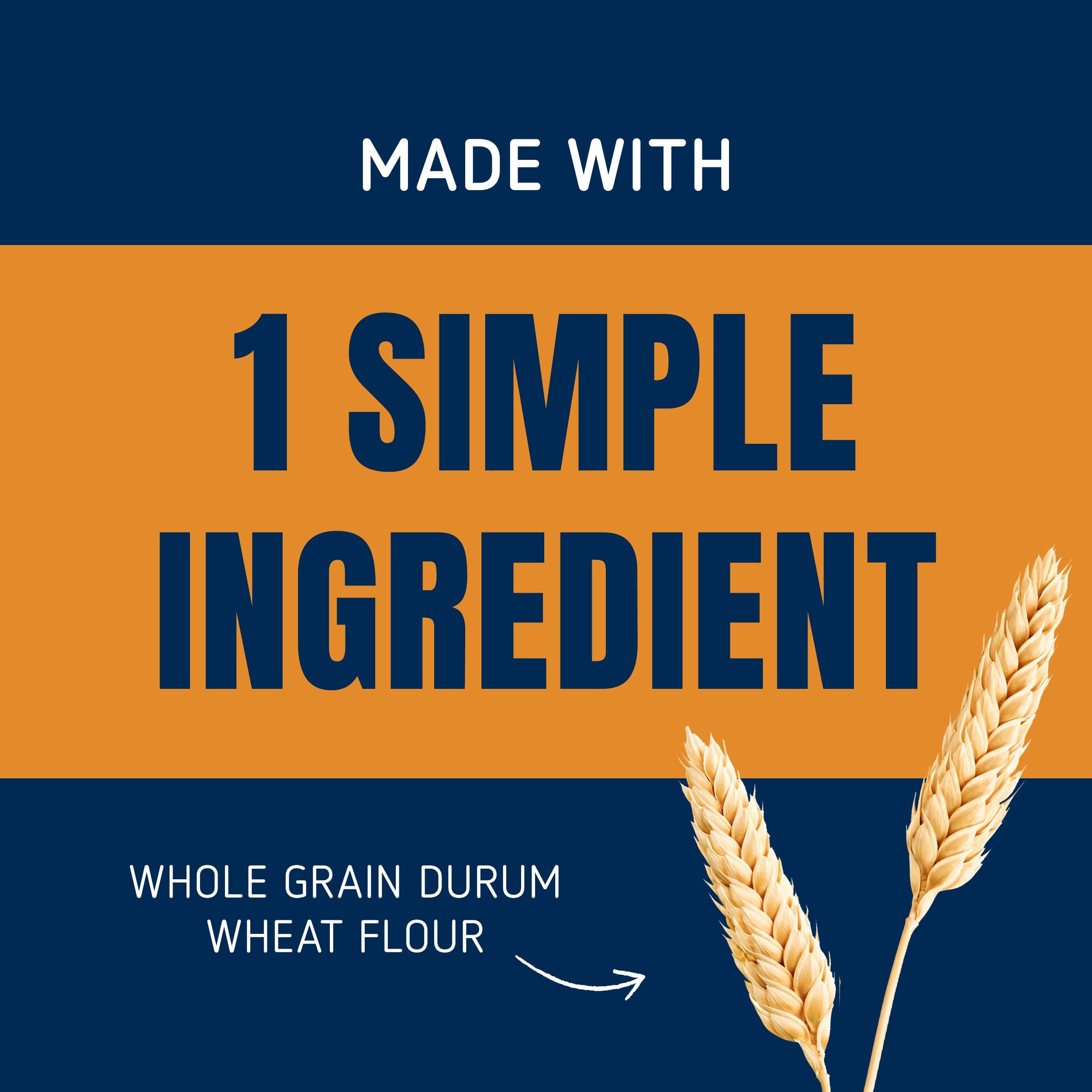 Barilla Barilla Whole Grain Penne Pasta, 16 oz. Box (Pack of 12) - Non-GMO Pasta Made With 100% Whole Grain Durum Wheat - Great Source of Fiber