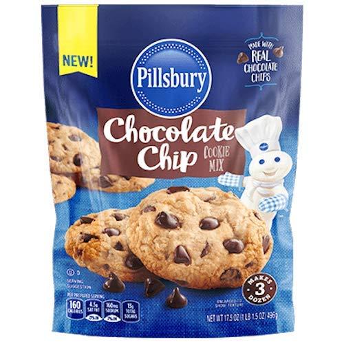Pillsbury Pillsbury Chocolate Chip Cookie Mix, 17.5-Ounce (Pack of 6)